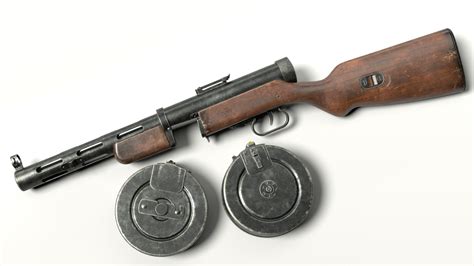 PPD-40 Submachine Gun