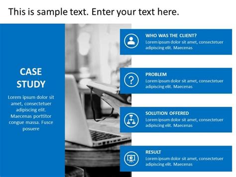 PPT template for case study