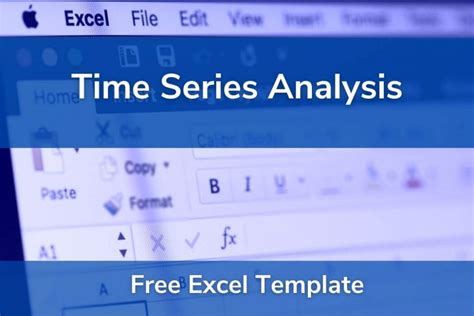 Practical Example of Time Series Analysis in Excel