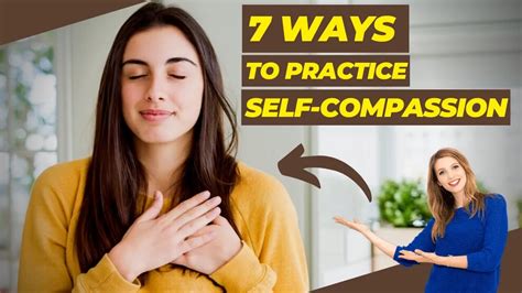 Practice self-compassion