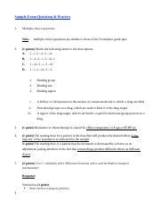 Practicing with sample questions is essential for actuary exams