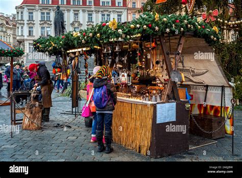 Prague Christmas Market Traditional Crafts