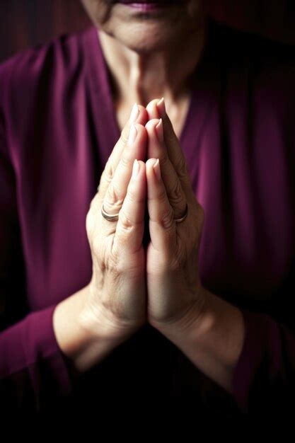 Praying hands meditation 9