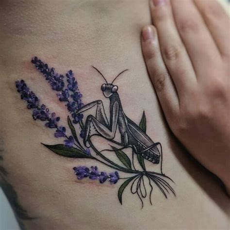 Praying Mantis Tattoo Designs for Women