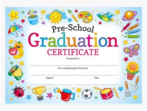 Pre-K Graduation Certificate Template 2