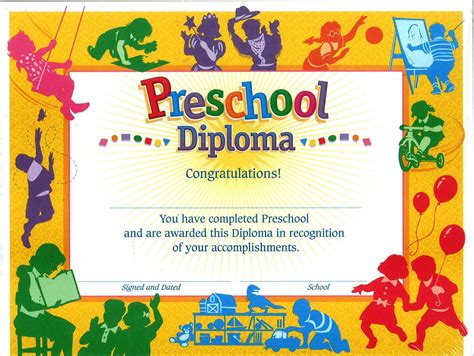 Pre-K Graduation Certificate Template 4