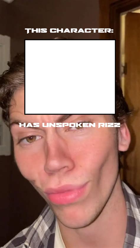 Pre-Made Unspoken Rizz Template