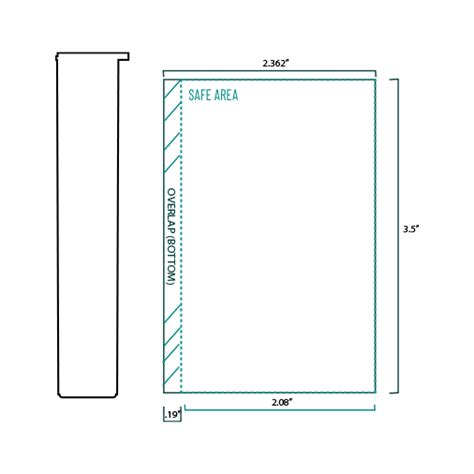 Pre Roll Label Template with Gradient