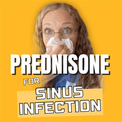 Prednisone for Sinus Infection Relief