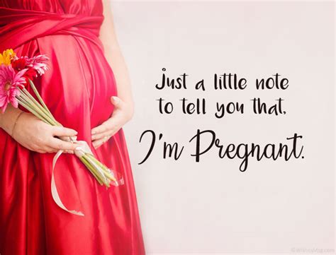 Pregnancy Announcement Messages