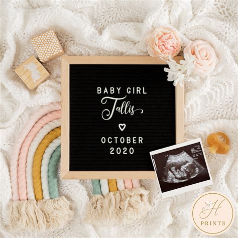 Pregnancy Announcement Template 4