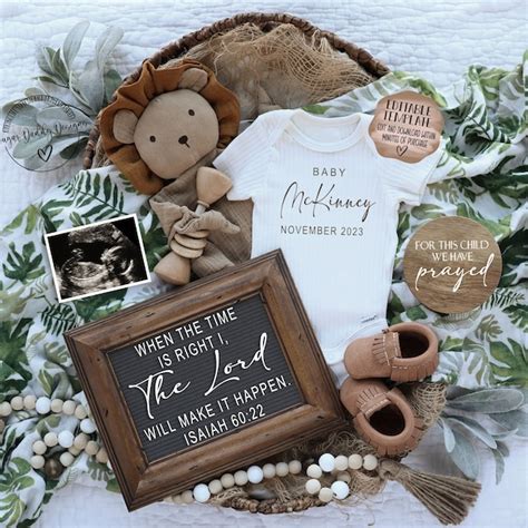 Pregnancy announcement templates etsy