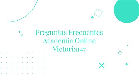 Preguntas frecuentes sobre academias