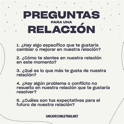 Preguntas para relaciones saludables