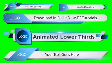 Free Lower Third Template Download for Adobe Premiere