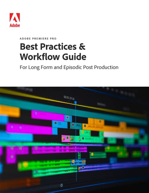 Premiere Pro Best Practices