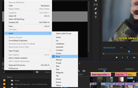 Premiere Pro caption template design example