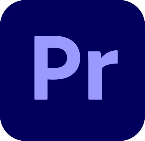 Premiere Pro logo template design