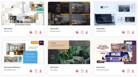 Premiere Pro Real Estate Templates