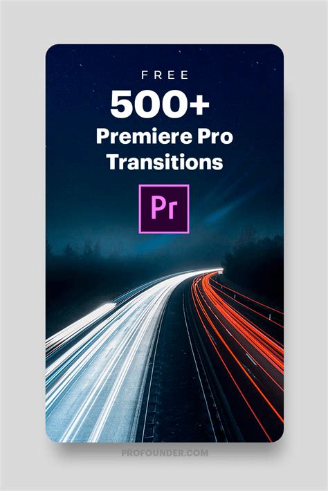 Premiere Pro Template Transitions