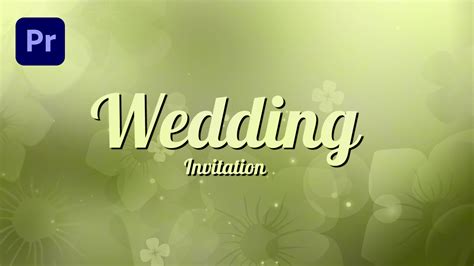 Premiere Pro Wedding Templates Free Download