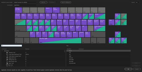 Premiere Rush Keyboard Shortcuts