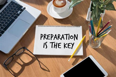 Understanding the importance of preparation