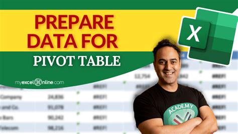 Prepare your data in Excel