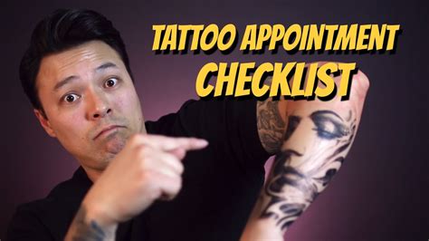 Preparing for your tattoo session