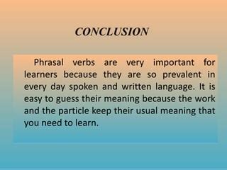 Prepositions Conclusion