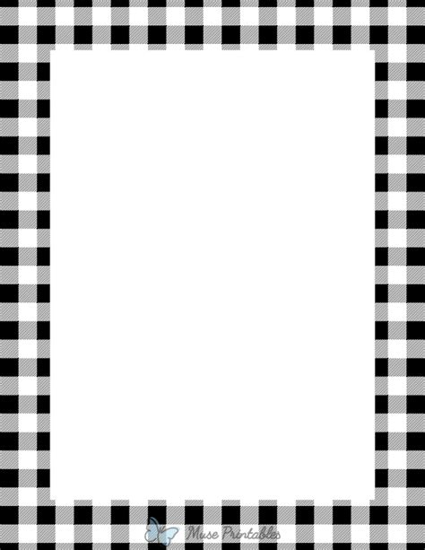 Preppy Coloring Pages Plaid Border