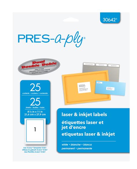 Pres A Ply 30600 Template Word Factsheet