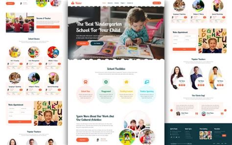 Preschool Website Design