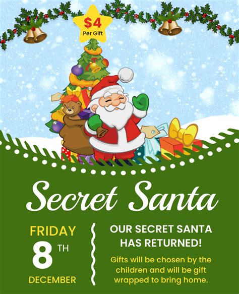 Present Secret Santa Flyer