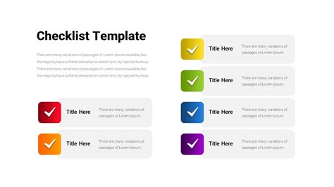 Presentation Checklist Template Gallery 2