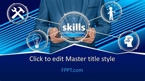 Free presentation skills PowerPoint template