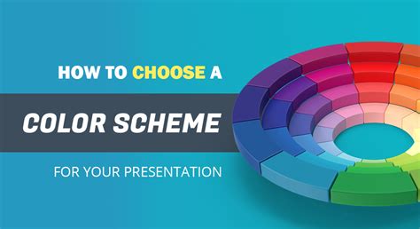 Presentation template with a consistent color scheme and branding