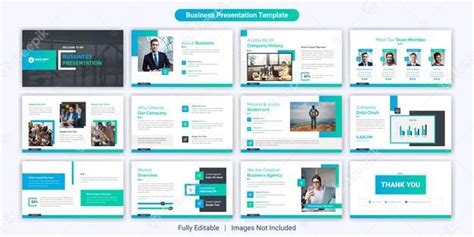 Presentation template design inspiration