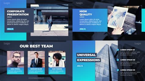 Example of Presentation Template Designs