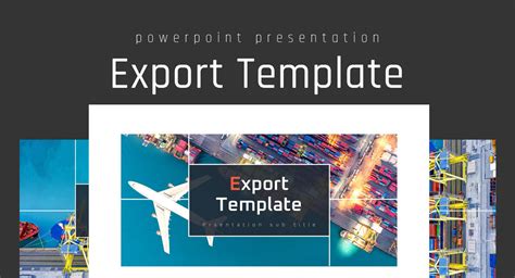 Presentation Template Export