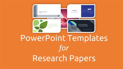 Presentation Template for Research Papers