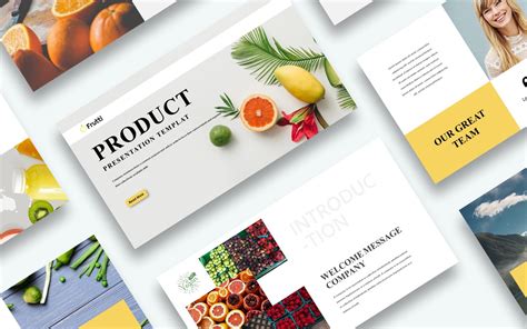 Presentation Template Product