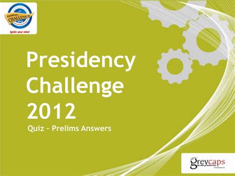 The challenges of the presidency