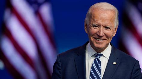 President Joe Biden smiling