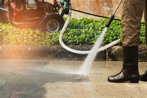 Pressure washing equipment and supplies