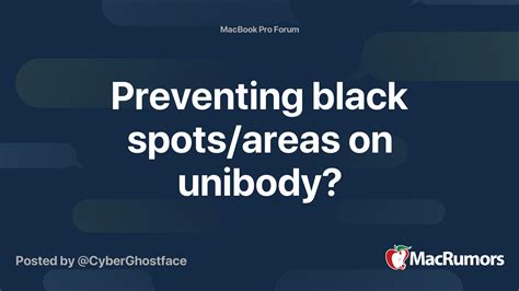 Preventing black dots tips