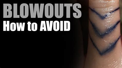 Preventing Blowout Tattoos