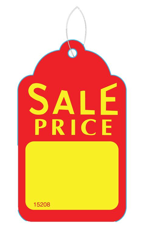 Price Tag Template 1