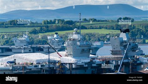 The Prince of Wales in a shipyard