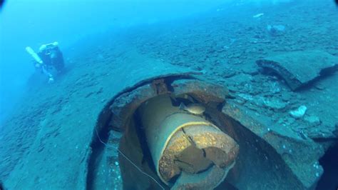 The wreckage of the Prince of Wales